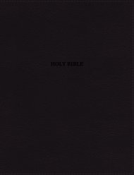 NRSVue, Holy Bible with Apocrypha, Journal Edition, Leathersoft, Black, Comfort Print