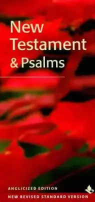 NRSV New Testament and Psalms Pocket Size