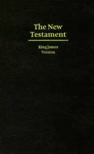KJV Giant Print New Testament: Hardback
