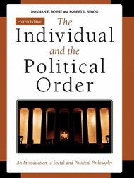 Individual and the Political Order : An Introduction to Social and Political Philosophy