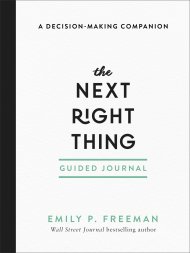 The Next Right Thing Guided Journal