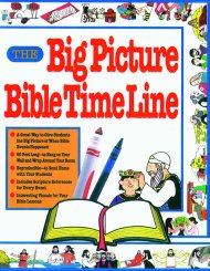 The Big Picture  Bible Time Line