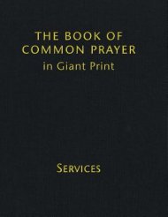 Book Of Common Prayer Giant Print, Cp800: Volume 1, Services