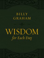 Wisdom for Each Day (Large Text Leathersoft)