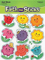 Happy Flowers Sticknsniff Stickers