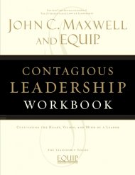 Contagious Leadership Workbook