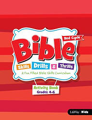 Bible Skills, Drills, & Thrills: Red Cycle - Grades 4-6 Acti