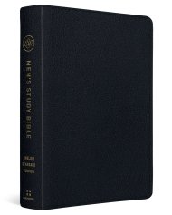 ESV Men's Study Bible (Genuine Leather, Black)