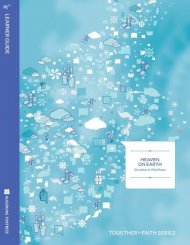 Heaven on Earth: Studies in Matthew Learen Year A