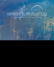 Genesis to Revelation: Ezra, Nehemiah, Esther Participant Book Large Print: A Comprehensive Verse-By-Verse Exploration of the Bible