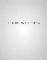 The Book of Shem: On Genesis Before Abraham