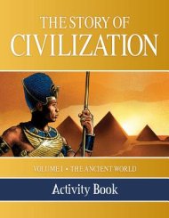 The Story of Civilization Activity Book: Volume I - The Ancient World