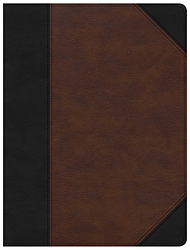 CSB Tony Evans Study Bible, Black/Brown, Imitation Leather, Maps, Ribbon Marker, Presentation Page, Study Notes,Maps