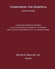 Comparing The Gospels