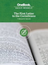 The First Letter to the Corinthians
