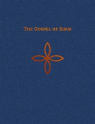 The Gospel of Jesus