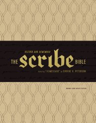 The Message Scribe Bible Journalling Bible, Brown, Imitation Leather, Wide Margin, Notetaking