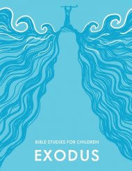 KidzFirst Bible Studies for Children: Exodus