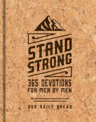 Stand Strong: 365 Devotions for Men by Men