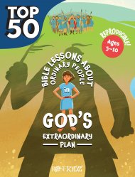 Top 50 Bible Lessons about Ordinary People in God's Extraordinary Plan