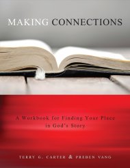 Making Connections: Finding Your Place in God's Story