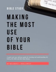 Bible Study: Making The Most Use Of Your Bible: Bible Study, Bible Study Guide, Bible Study Guide For Beginners, Bible Stories, Bib