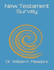 New Testament Survey