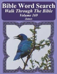 Bible Word Search Walk Through The Bible Volume 169: James Extra Large Print