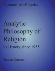 Analytic Philosophy of Religion