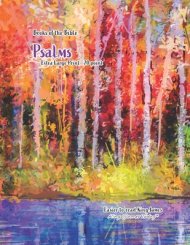 Books of the Bible Psalms Extra Large Print 20 Point: Easier-To-read King James, King James Today