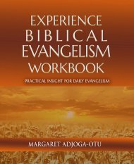 Experience Biblical Evangelism Workbook: Practical Insight for Daily Evangelism