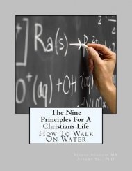 Nine Principles For A Christian\'s Life