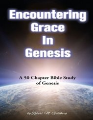 Encountering Grace In Genesis: A 50 Chapter Bible Study of Genesis