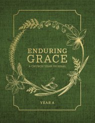 Enduring Grace: A Church Year Journal, Year A