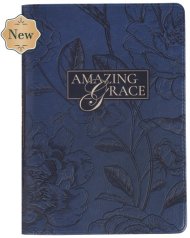 Journal Classic Zip Navy Amazing Grace