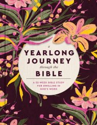 A Yearlong Journey Through The Bible