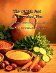 The Daniel Fast 21-Day Meal Plan: Simple Plant-Based Nourishment for Mind, Body, & Spirit Eat Well. Pray Deep. Stand Strong.