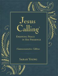 Jesus Calling, Commemorative Edition