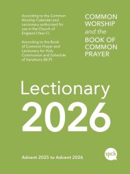 Common Worship Lectionary Spiral-Bound 2026