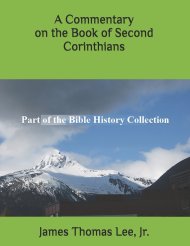 A Commentary on the Book of Second Corinthians