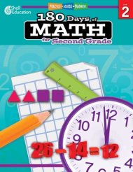 180 Days™: Math For Second Grade