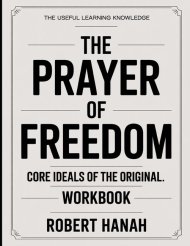 The Useful Learning Knowledge The Prayer of Freedom : Core Ideals of the original.