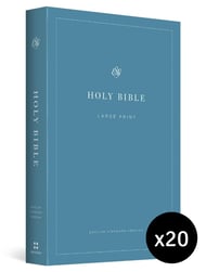 ESV Economy Bible, Large Print, Pack of 20