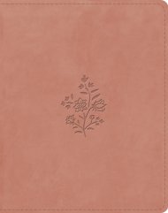 ESV Single Column Journaling Bible (TruTone, Blush Rose, Wildflower Design)