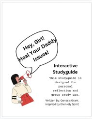 Hey Girl Heal Your Daddy Issues : Interactive Studyguide