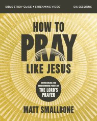 How to Pray Like Jesus Bible Study Guide plus Streaming Video