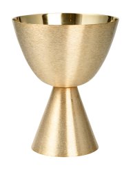 Golden Plated Chalice H 15 cm
