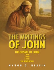 The Writings of John: (Workbook)
