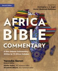 Africa Bible Commentary, Second Edition