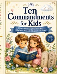 The Ten Commandments for Kids: 10 Heartwarming Bible Stories About Kindness, Honesty, Respect, and Love - ages 4-9